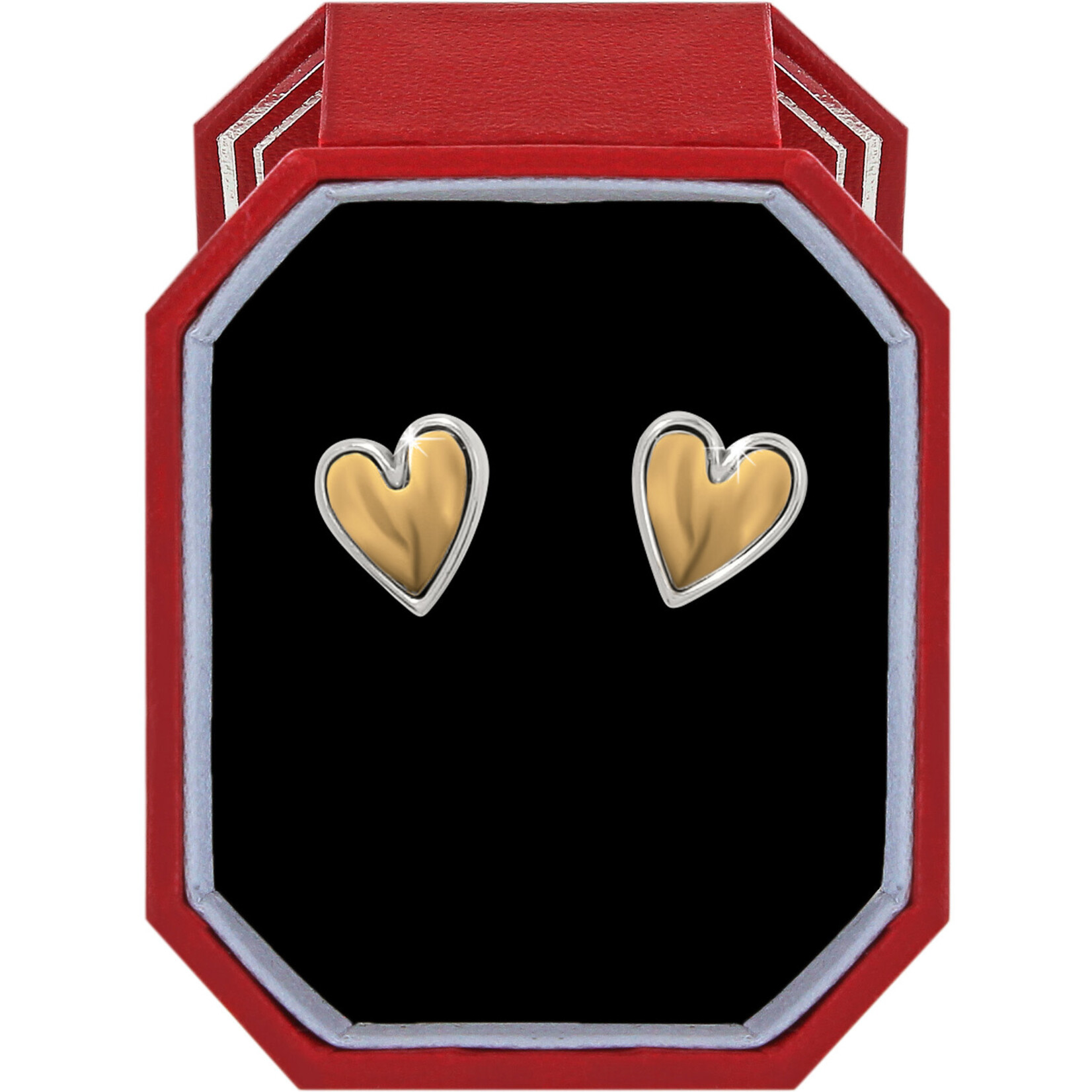 Brighton Cascade Heart Post Earrings w/ Gift Box