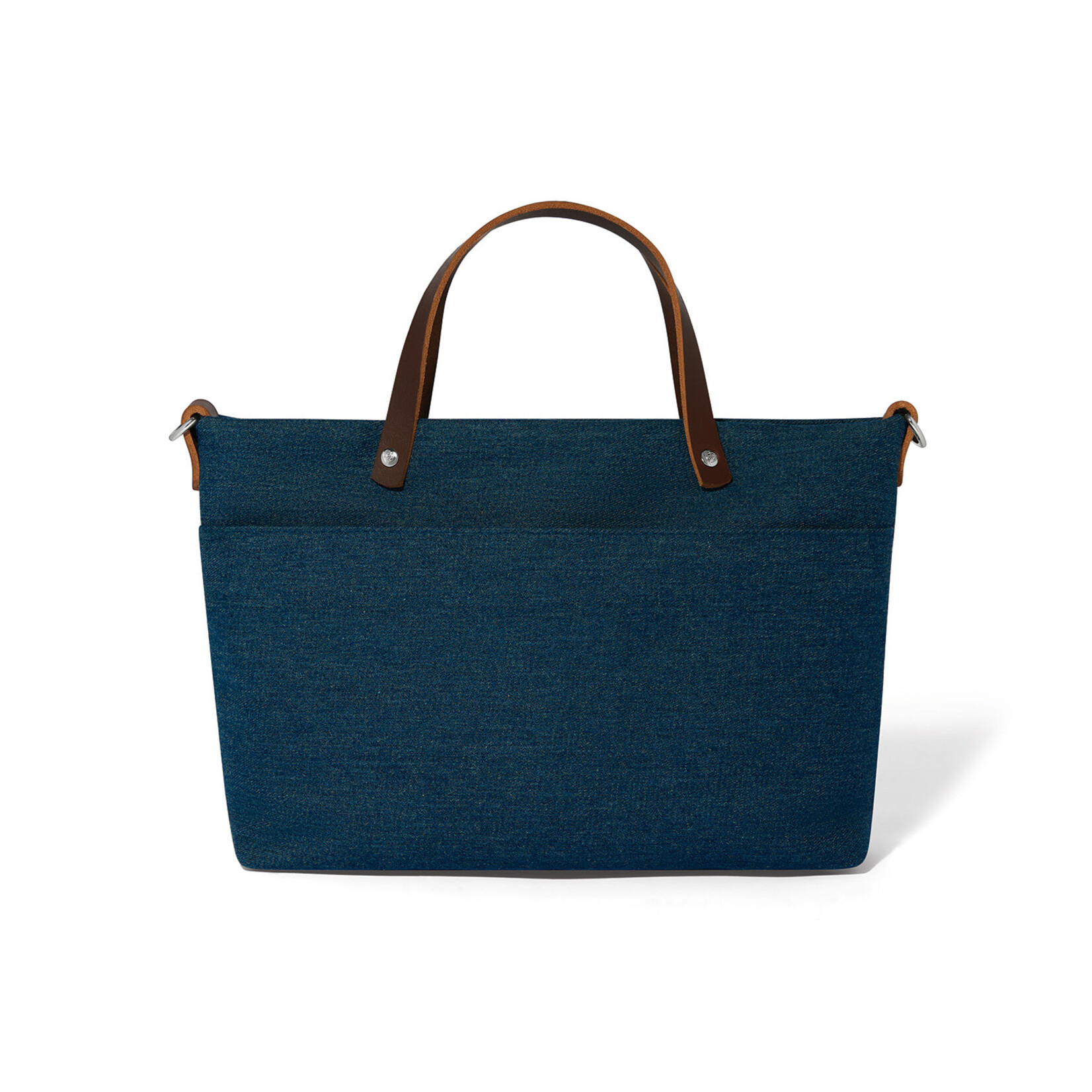 Brighton Love Flutter Denim Embroidered Tote