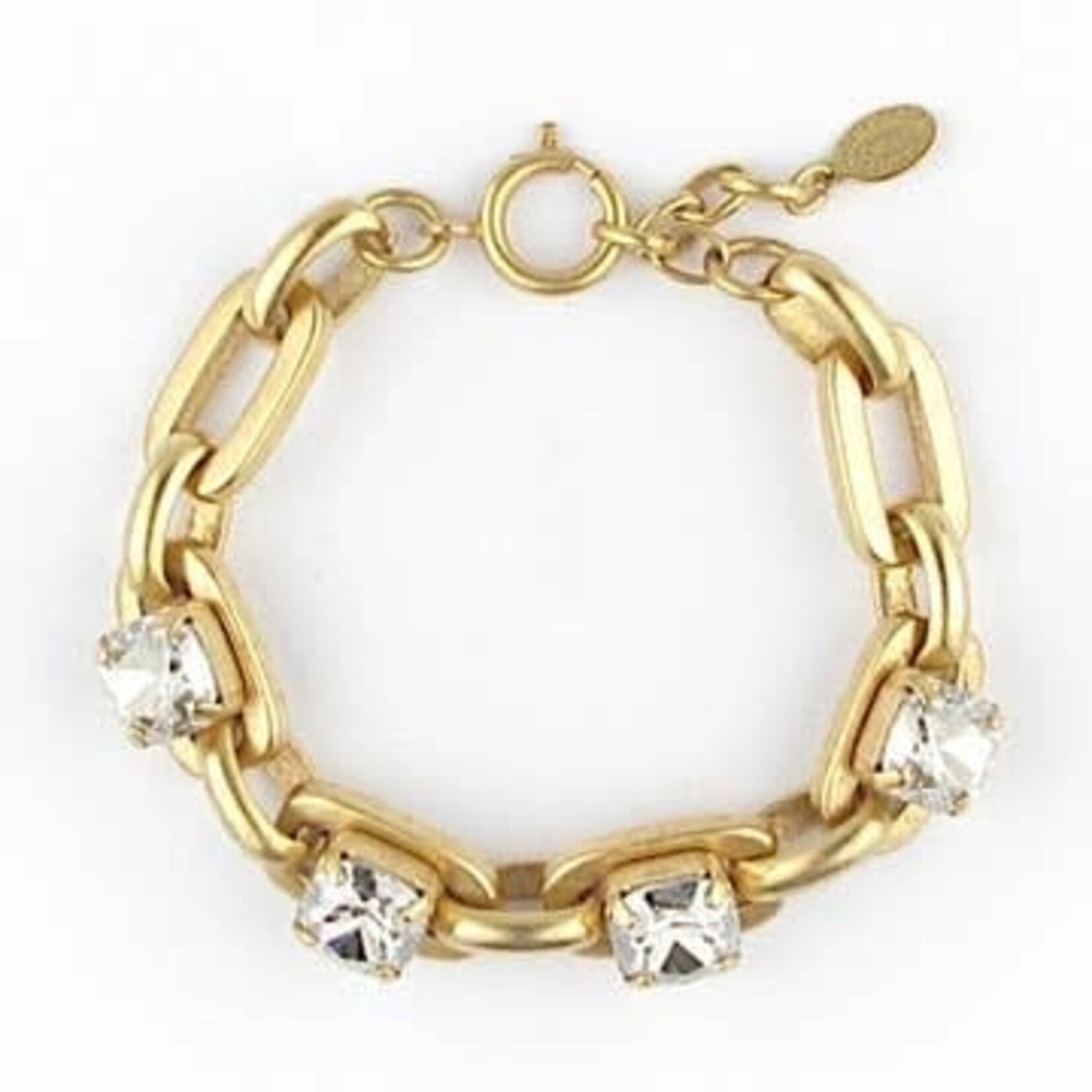 Sleek Links Gold Bracelet