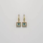 Sandrine Earrings - Aqua