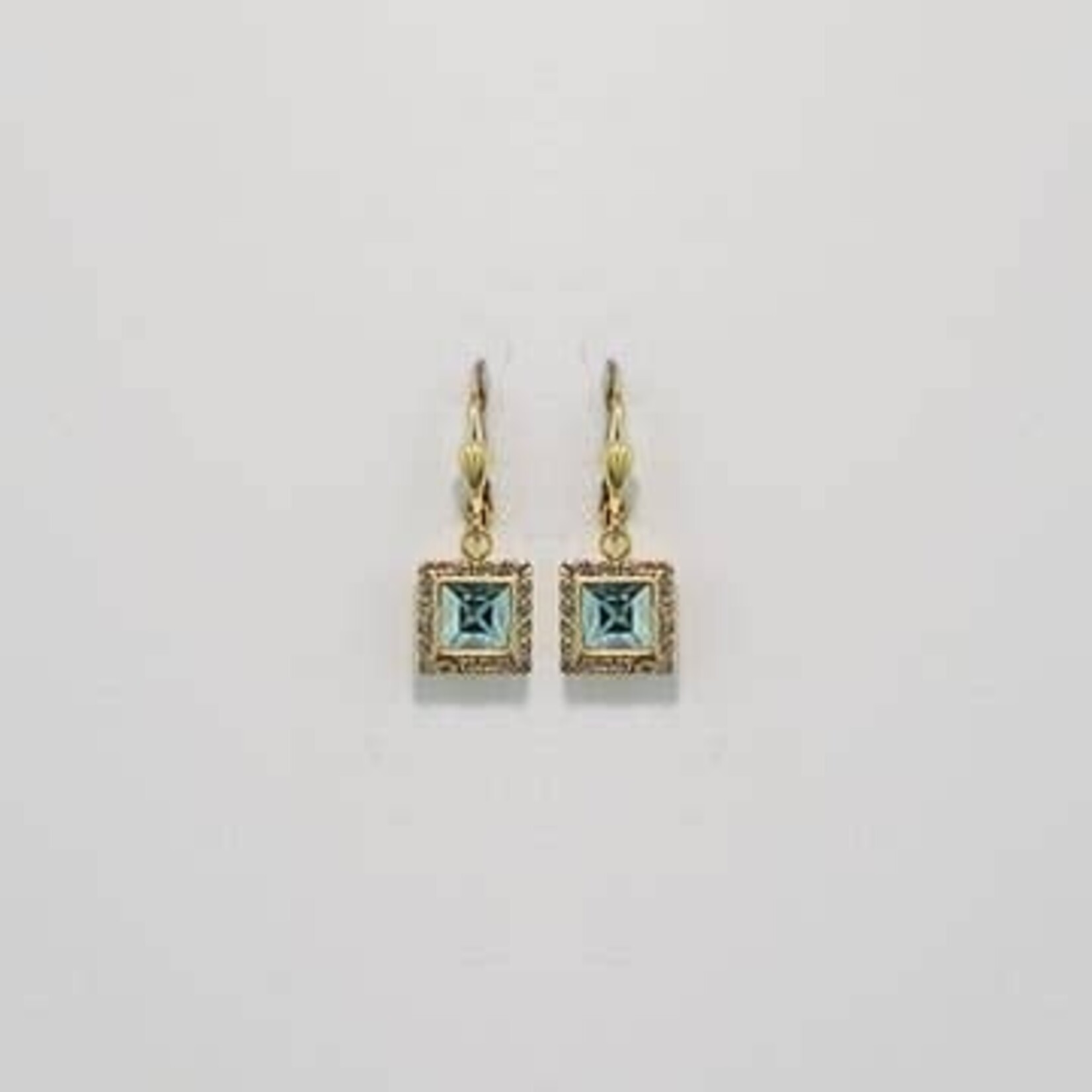 Sandrine Earrings - Aqua