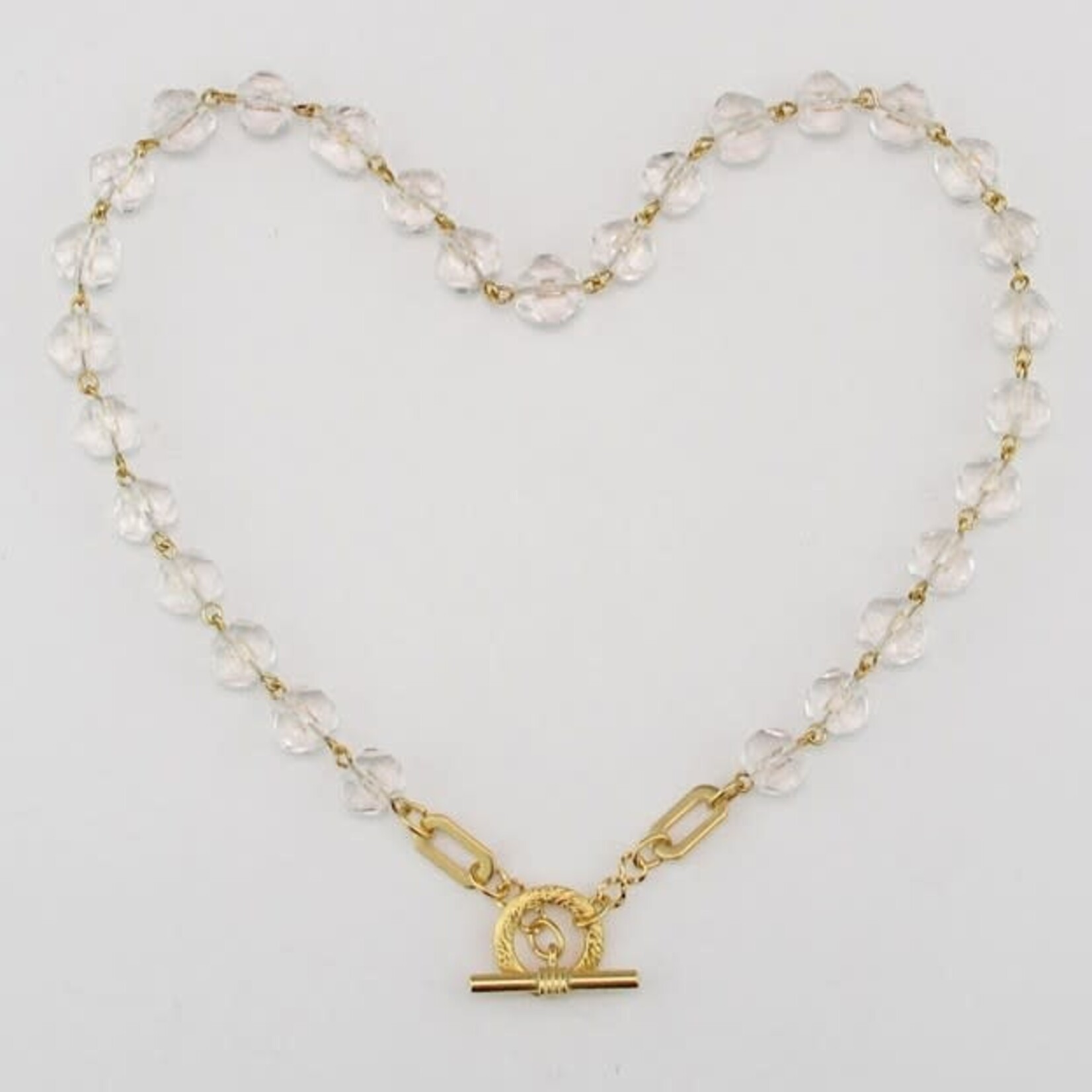 Sia Crystal Chandelier Necklace