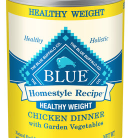 BLUE BUFFALO BLUE Homestyle Recipe®  Adult Dogs Healthy Weight Chicken Dinner with Garden Vegetables 12.5 oz