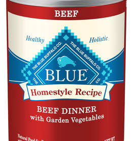 BLUE BUFFALO BLUE Homestyle Recipe®  Adult Dogs Beef Dinner with Garden Vegetables 12.5 oz