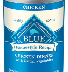 BLUE BUFFALO BLUE Homestyle Recipe®  Adult Dogs Chicken Dinner with Garden Vegetables 12.5 oz