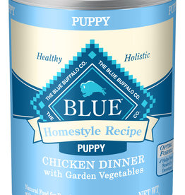 BLUE BUFFALO BLUE Homestyle Recipe®  Puppies Chicken Dinner with Garden Vegetables 12.5 oz