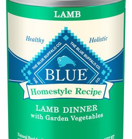 BLUE BUFFALO BLUE Homestyle Recipe®  Adult Dogs Lamb Dinner with Garden Vegetables 12 oz