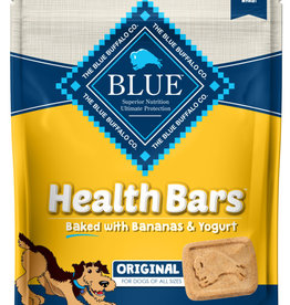 BLUE BUFFALO BLUE Health Bars™  Crunchy Dog Biscuits Baked with Banana and Yogurt  16 oz