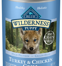 BLUE BUFFALO BLUE Wilderness™  Puppies Turkey & Chicken Grill 12.5 oz