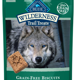 BLUE BUFFALO BLUE Wilderness™ Trail Treats™  High-Protein Crunchy Dog Biscuits Duck Biscuits 10 oz