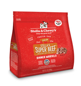 STELLA & CHEWY'S Stella & Chewy's Super Beef Frozen Raw Dinner Morsels 4 lb