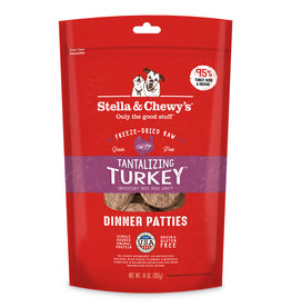 STELLA & CHEWY'S Stella & Chewy's Tantalizing Turkey Dinner Patties Freeze-Dried Raw Dog Food