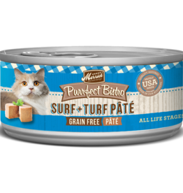 Merrick Pet Foods Merrick Purrfect Bistro Grain-Free Surf & Turf Grain-Free Canned Cat Food