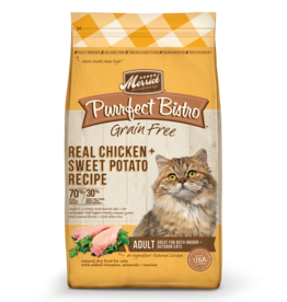 Merrick Pet Foods Merrick Purrfect Bistro Grain-Free Real Chicken + Sweet Potato Recipe Adult Dry Cat Food
