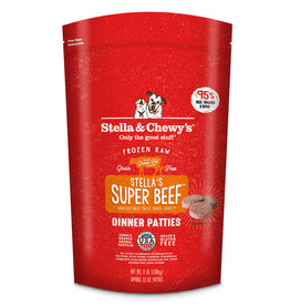 STELLA & CHEWY'S Stella & Chewy's Stella's Super Beef Dinner Patties Freeze-Dried Raw Dog Food