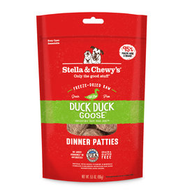 STELLA & CHEWY'S Stella & Chewy's Duck Duck Goose Dinner Patties Freeze-Dried Raw Dog Food
