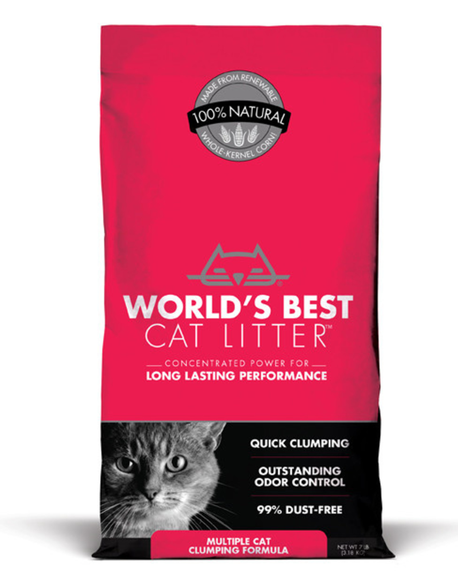 WORLDS BEST CAT LITTER World's Best MULTICAT RED