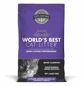 WORLDS BEST CAT LITTER World's Best Lavender Scented Multiple Cat Clumping Litter