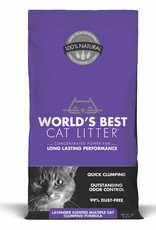 WORLDS BEST CAT LITTER World's Best Lavender Scented Multiple Cat Clumping Litter