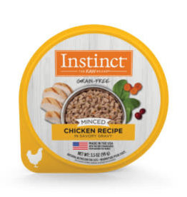 NATURE'S VARIETY Instinct Original Minced Cups Chicken Wet Cat Food 3.5 oz