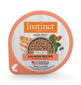 NATURE'S VARIETY Instinct Original Minced Cups Salmon Wet Cat Food 3.5 oz