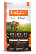 NATURE'S VARIETY Instinct Original Salmon Dry Cat Food  4.5 lb. Bag