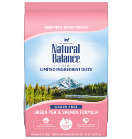 NATURAL BALANCE Natural Balance L.I.D. Green Pea & Salmon Formula  4 lb