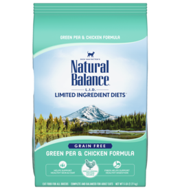 NATURAL BALANCE Natural Balance L.I.D.  Green Pea & Chicken Formula 5 lb