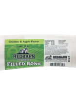 REDBARN PET PRODUCTS REDBARN Natural Filled Bone Chicken & Apple Flavor