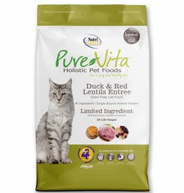 KLN PureVita Grain Free Duck & Red Lentils Entrée Dry Cat Food