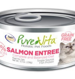 KLN PureVita Grain Free 96% Real Salmon Entree 5.5 oz