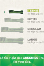 NUTRO COMPANY GREENIES Original TEENIE Natural Dog Dental Care Chews Oral Health Dog Treats