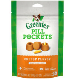 NUTRO COMPANY GREENIES PILL POCKETS Dog Treats--Cheese Flavor Capsules