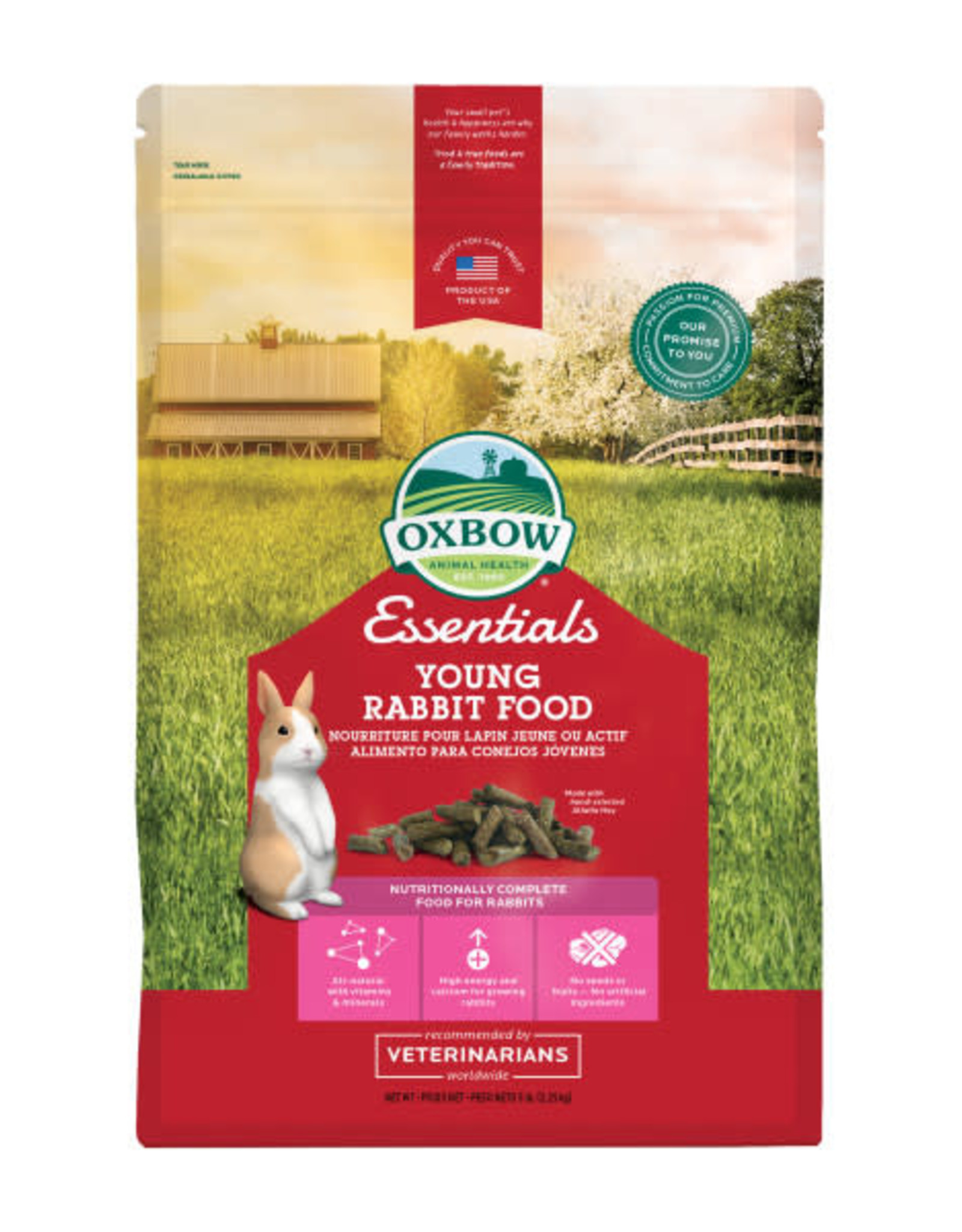 OXBOW OXBOW ESSENTIALS YOUNG RABBIT 5LB
