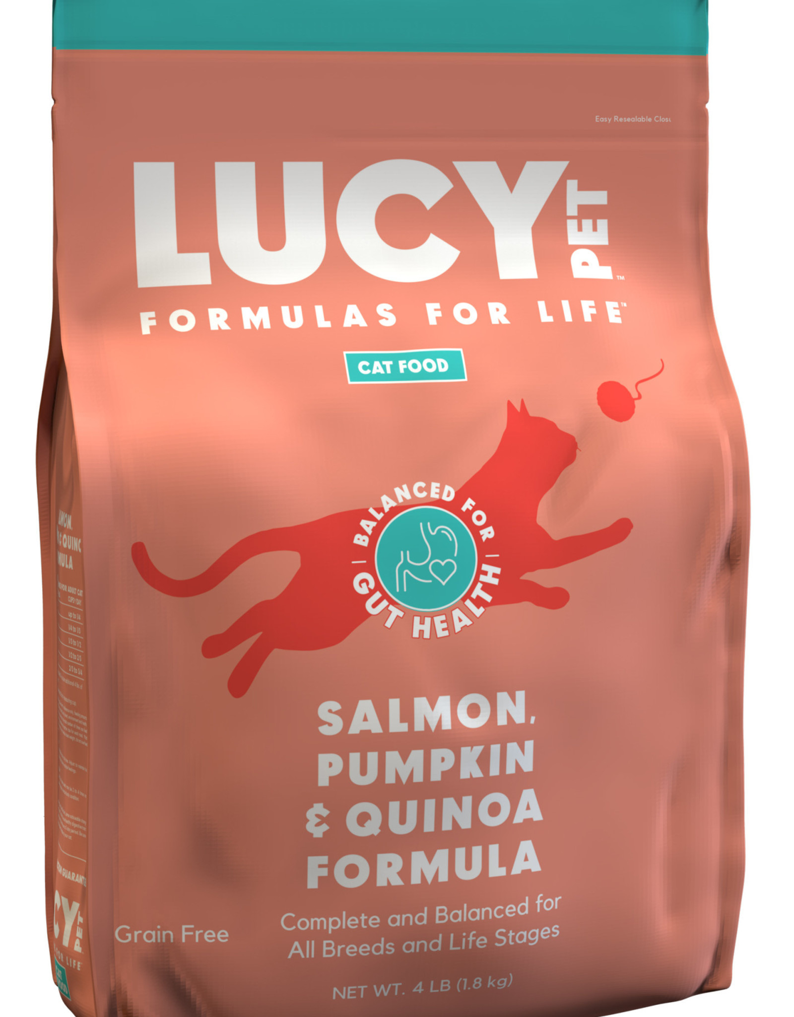 LUCY PET PRODUCTS Lucy Pet Formulas for Life ™ Salmon, Pumpkin and Quinoa Cat
