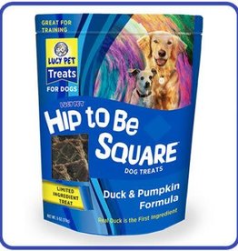 LUCY PET PRODUCTS Lucy Pet Hip to Be Square™ Duck and Pumpkin Dog Treats 6 oz