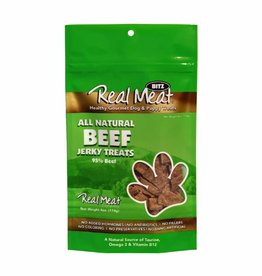 THE REAL MEAT CO The Real Meat Company Beef Jerky Dog Treats 4 oz