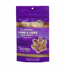 THE REAL MEAT CO The Real Meat Company Lamb & Liver Jerky Dog Treats 4 oz