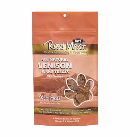 THE REAL MEAT CO The Real Meat Company Venison Jerky Dog Treats 4 oz