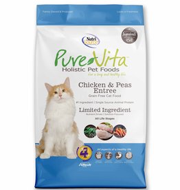 KLN PureVita Grain-Free Chicken & Peas Entree Dry Cat Food