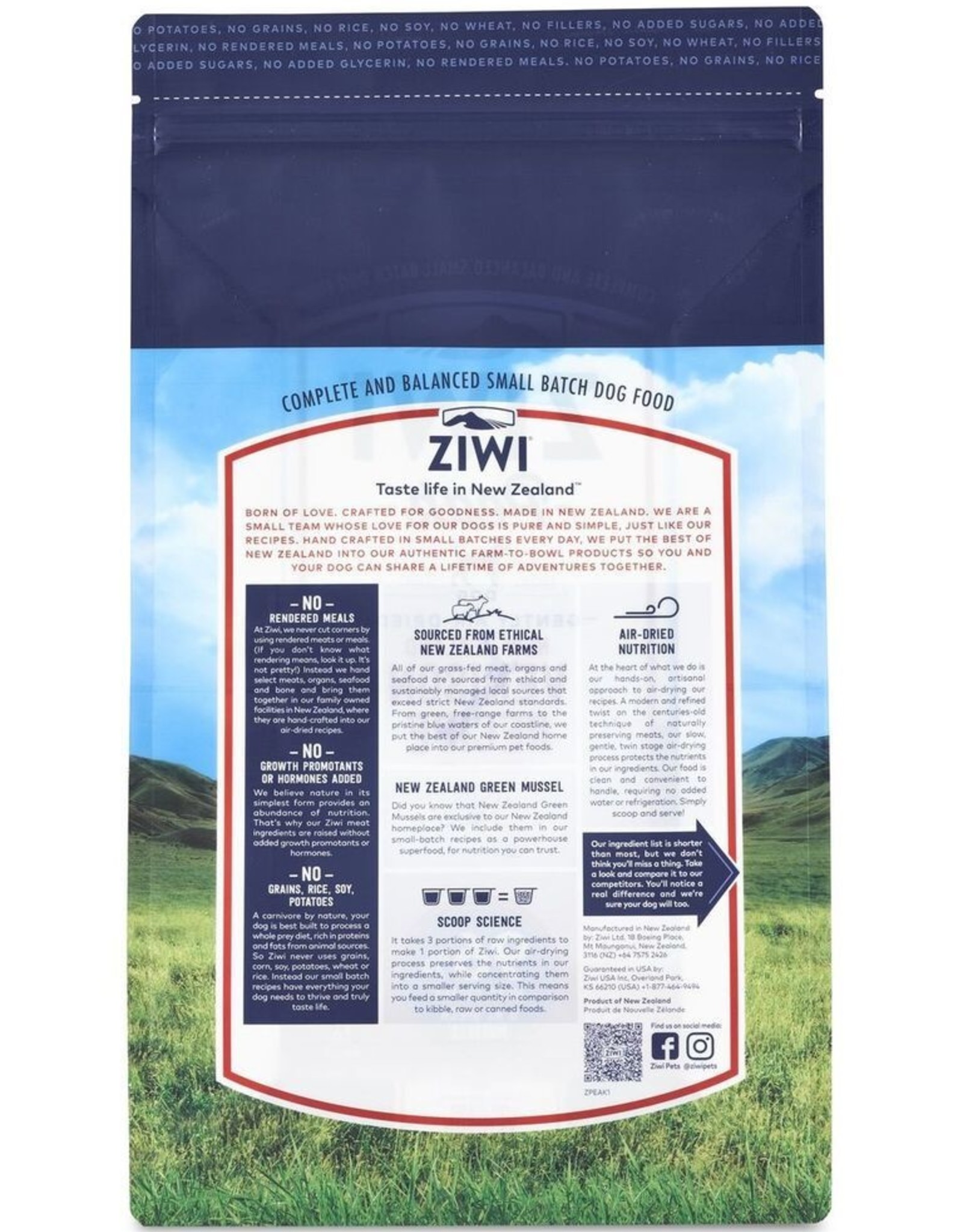 ZIWI PEAK ZIWI Peak Air-Dried Venison Recipe For Dogs