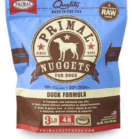 PRIMAL PET FOODS PRIMAL Raw Frozen Canine Duck Formula 3 lb