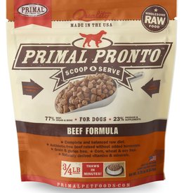 PRIMAL PET FOODS PRIMAL Pronto Raw Frozen Canine Beef Formula