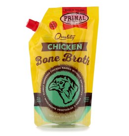 PRIMAL PET FOODS PRIMAL 20 oz. easy pour re-closable pouch Chicken Bone Broth