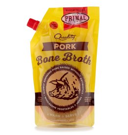 PRIMAL PET FOODS PRIMAL 20 oz. easy pour re-closable pouch Pork Bone Broth