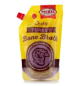 PRIMAL PET FOODS PRIMAL 20 oz. easy pour re-closable pouch Turkey Bone Broth