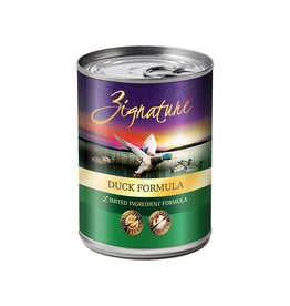PETS GLOBAL Zignature Limited Ingredient Grain Free Canned Dog Food - Duck 13 oz