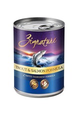 PETS GLOBAL Zignature Limited Ingredient Grain Free Canned Dog Food - Trout & Salmon 13 oz