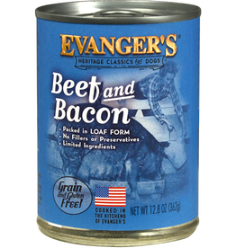 EVANGER'S Evanger's Heritage Classics for Dogs - Beef & Bacon 12.8 oz