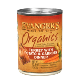 EVANGER'S Evanger's Organics Turkey, Potato & Carrots 12.8 oz